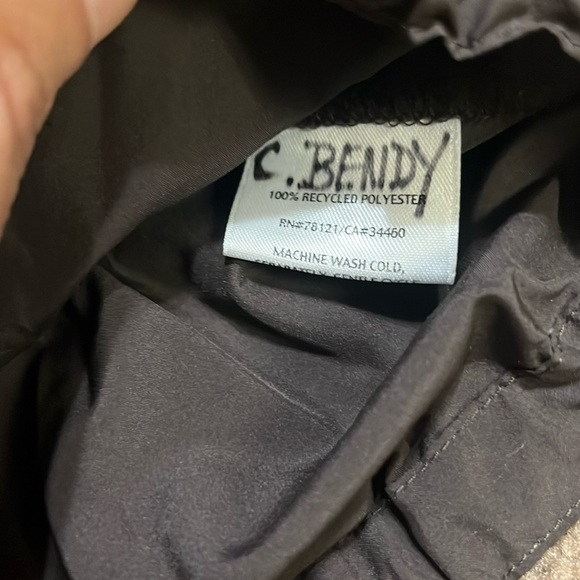 Eileen Fisher Recycled Polyester Hooded Anorak Water-Resistant Jacket Musel M - Picture 10 of 10